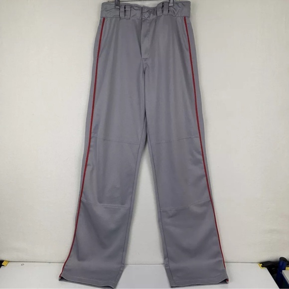 Louisville Slugger Other - Louisville Slugger Mens Adult Small Gray Baseball Pants 28-32” Waist READ